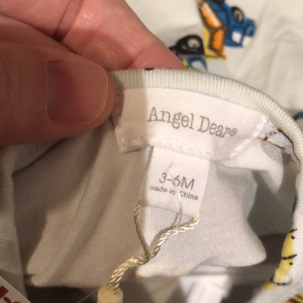 NEW Angel Dear Henley Top and Jogger Set | Retro Construction - Picture 12 of 12